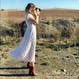 Reformation wrap dress